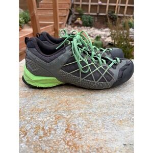 Salewa MS Wildfire Mens Approach Shoes Flintstone Fluo Green 63485 Size 10 US
